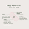 Fertility Essentials I Multivitamínico para la fertilidad