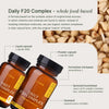 Daily F20 Complex y Omega 3 Cod Liver Oil - Pack de suplementos esenciales - paquete para 2 meses