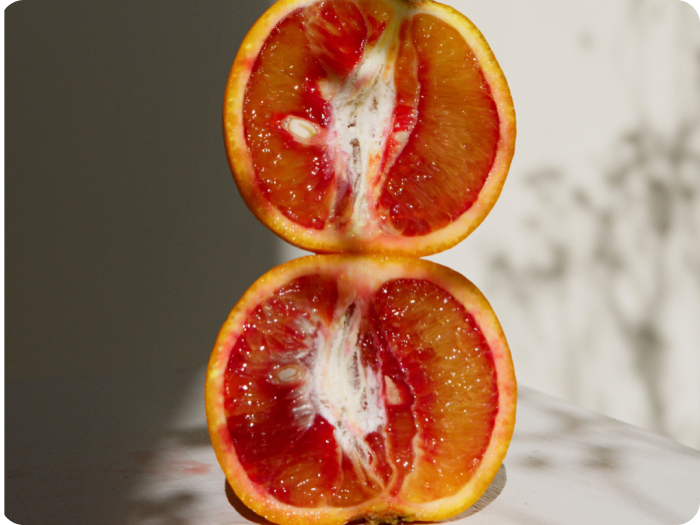 Aceite esencial orgánico de naranja sanguina y limón