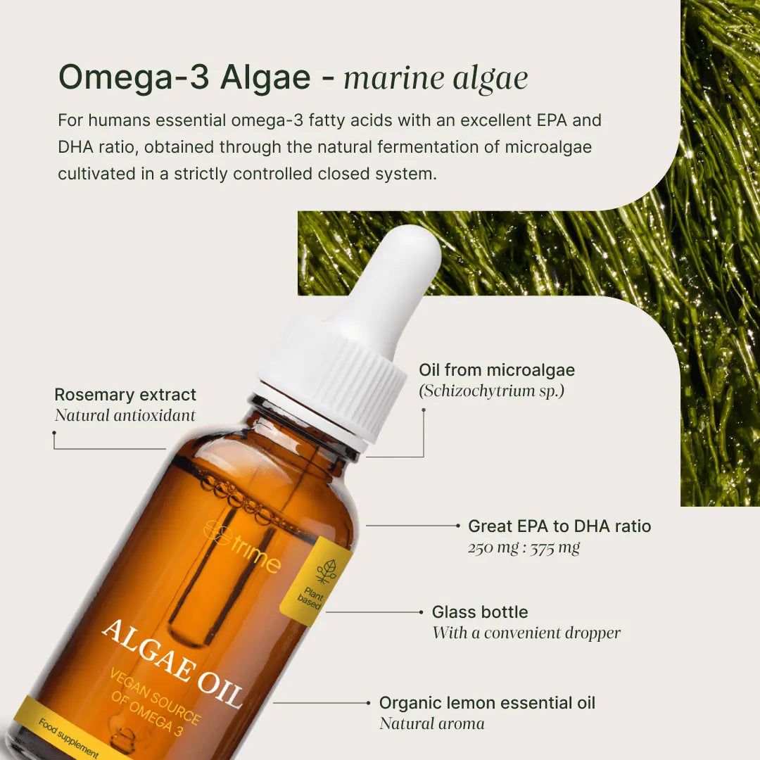 Algas omega 3