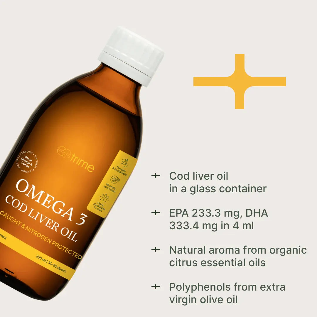 Daily F20 Complex y Omega 3 Cod Liver Oil - Pack de suplementos esenciales - paquete para 2 meses
