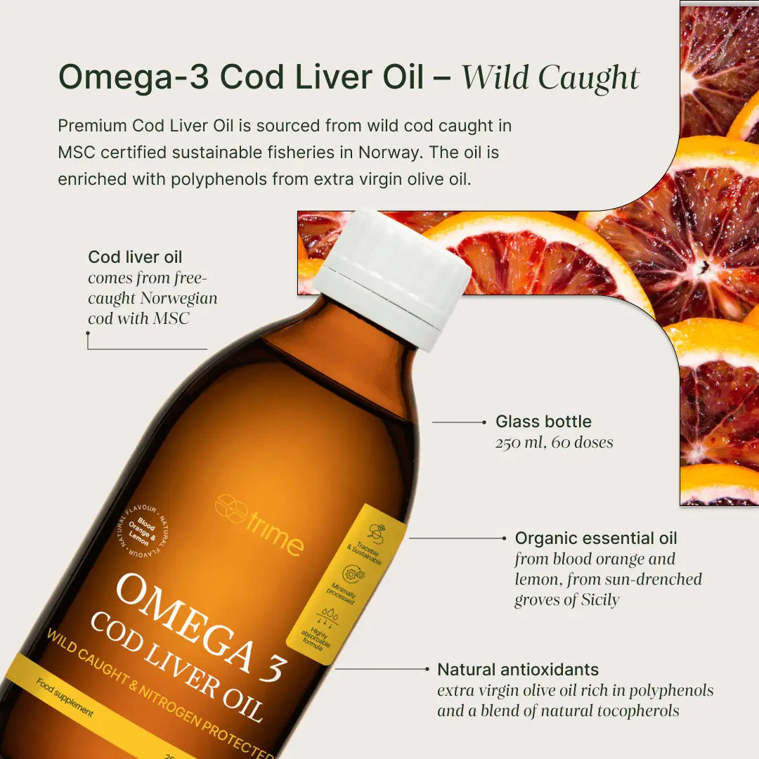 Daily F20 Complex y Omega 3 Cod Liver Oil - Pack de suplementos esenciales - paquete para 2 meses