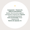 Vitamina D3 - 2000 IU (colecalciferol)