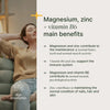 Magnesio, zinc y vitamina B6