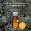 Vitamina D3 + K2, 1000 UI de D3 / 25 μg de K2-MK7