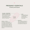 Pregnancy Essentials - nutrientes esenciales para el embarazo