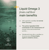Omega 3 Aceite de hígado de bacalao premium