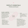 Fertility Essentials I Multivitamínico para la fertilidad