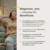 Magnesium, zinc + vitamin B6