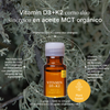 Vitamin D3 + K2, 1000 IU D3 / 25μg K2-MK7