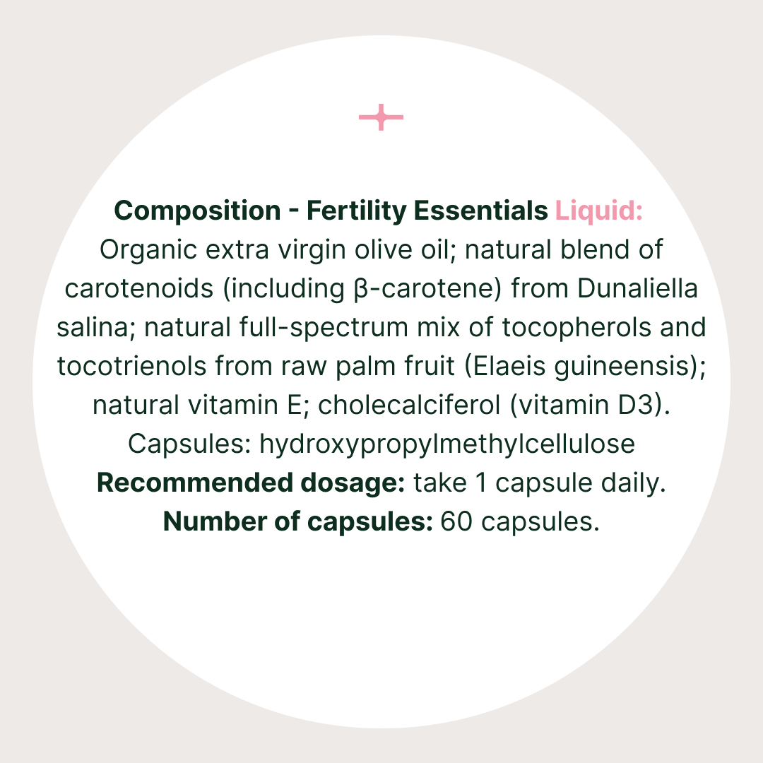 Fertility Essentials I Multivitamínico para la fertilidad