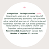 Fertility Essentials I Multivitamínico para la fertilidad